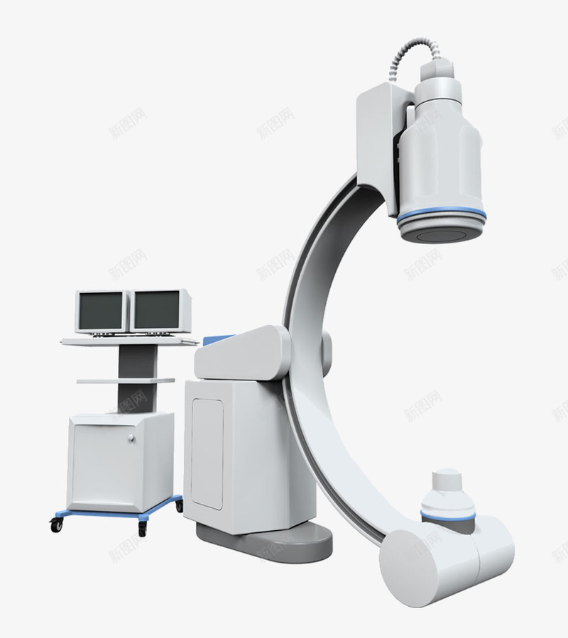 白色医学仪器png免抠素材_新图网 https://ixintu.com 仪器 医学 医院 激光