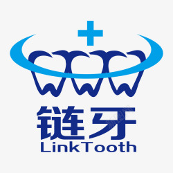 牙口链牙口腔医院logo矢量图图标高清图片