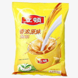 立顿奶茶袋装立顿香浓原味奶茶高清图片