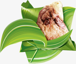 清香粽子端午食物素材