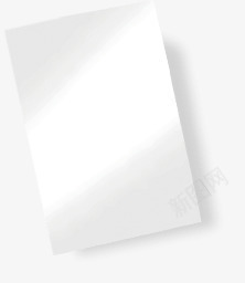白色亮光方形纸片png免抠素材_新图网 https://ixintu.com 亮光 方形 白色 纸片