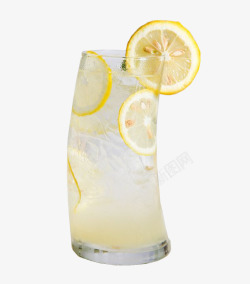 一杯柠檬水一杯冰鲜柠檬水高清图片