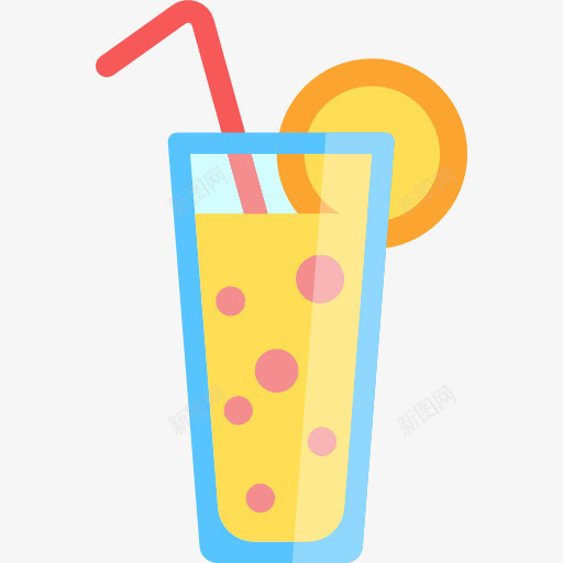 柠檬水图标png_新图网 https://ixintu.com 夏天 柠檬水 糖 食品 食品和餐厅 饮料