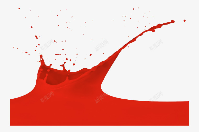 红色飞溅的油漆png免抠素材_新图网 https://ixintu.com 油漆 红色 飞溅 飞溅的油漆