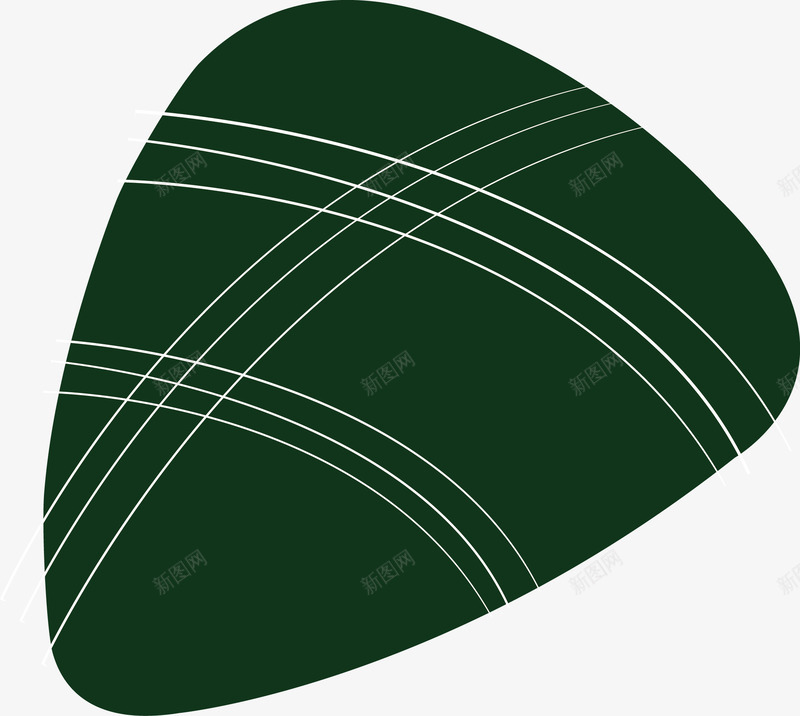 粽子装饰图案矢量图ai免抠素材_新图网 https://ixintu.com 矢量粽子 端午节 粽子 食物 矢量图