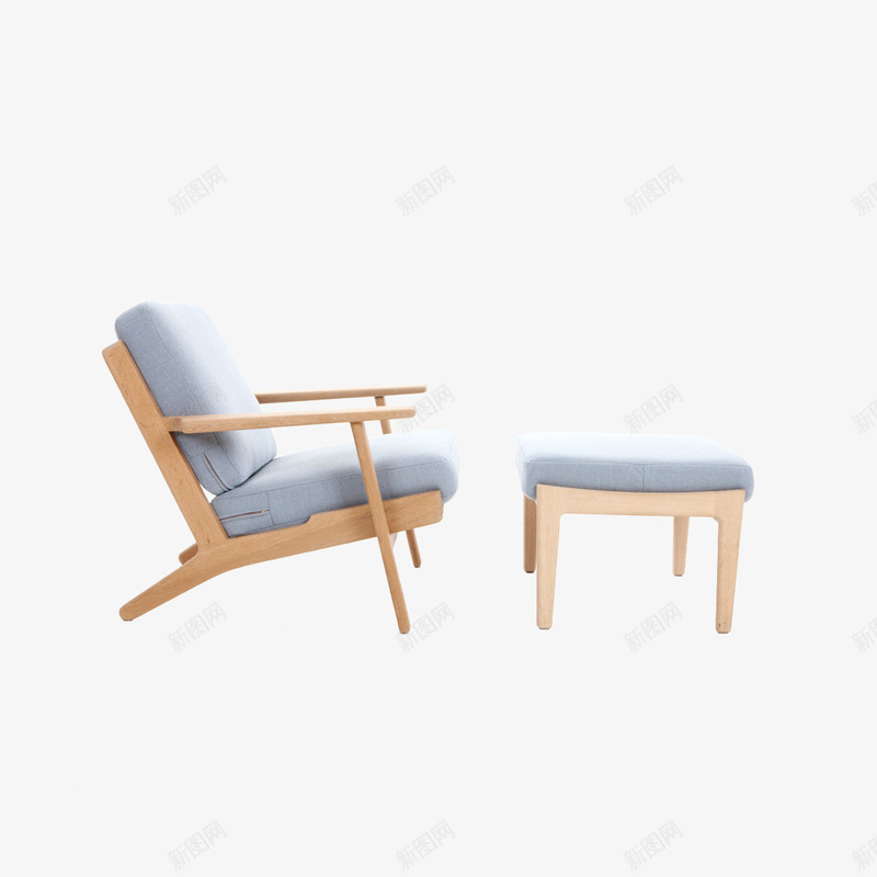 时尚的淡蓝色的椅子png免抠素材_新图网 https://ixintu.com 产品实物 时尚 淡色 淡蓝色 现代家具 简约 高端