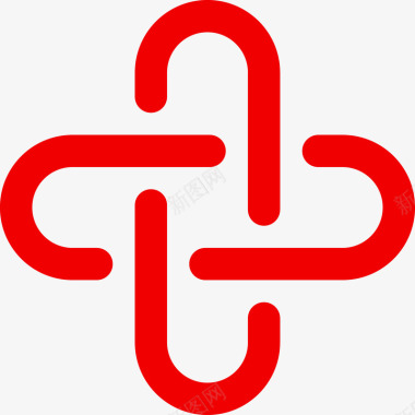 红色诊所logo图图标图标