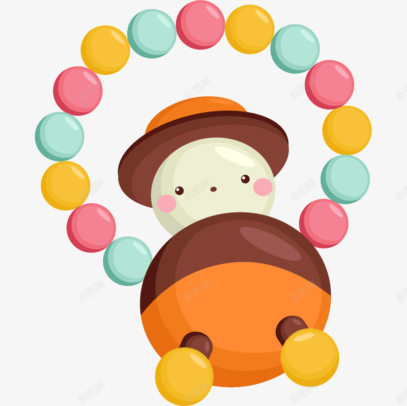 卡通婴儿彩色玩具png免抠素材_新图网 https://ixintu.com 儿童玩具 卡通 可爱 婴儿 彩色 母婴用品 玩具