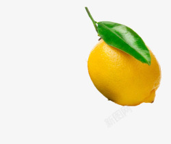 黄色柠檬水果素材