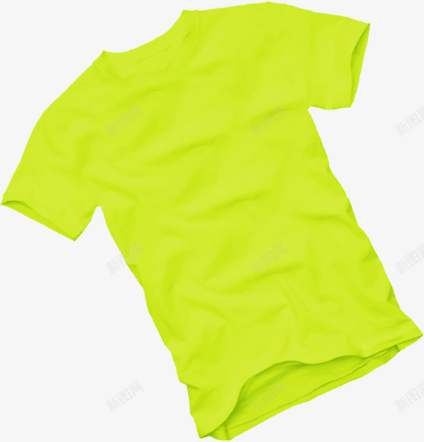 绿色卡通T恤服装png免抠素材_新图网 https://ixintu.com 卡通 服装 绿色