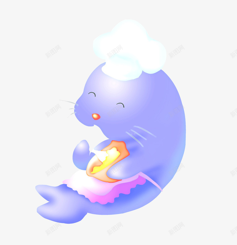蓝鲸鱼宝宝洗澡png免抠素材_新图网 https://ixintu.com 动物 宝宝洗澡 蓝色鲸鱼 蓝鲸宝宝 鲸鱼