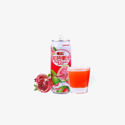 Hamu红番石榴汁红芭乐汁饮料素材