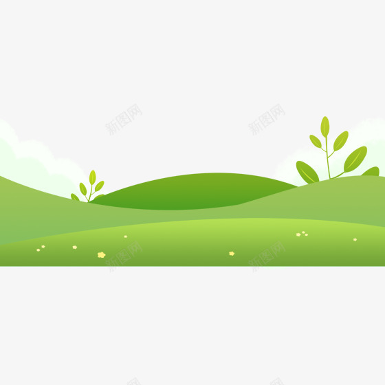 春天草地png免抠素材_新图网 https://ixintu.com 主题插图 传统节日 春天 气氛 海报插图 节日 节日插图 草地