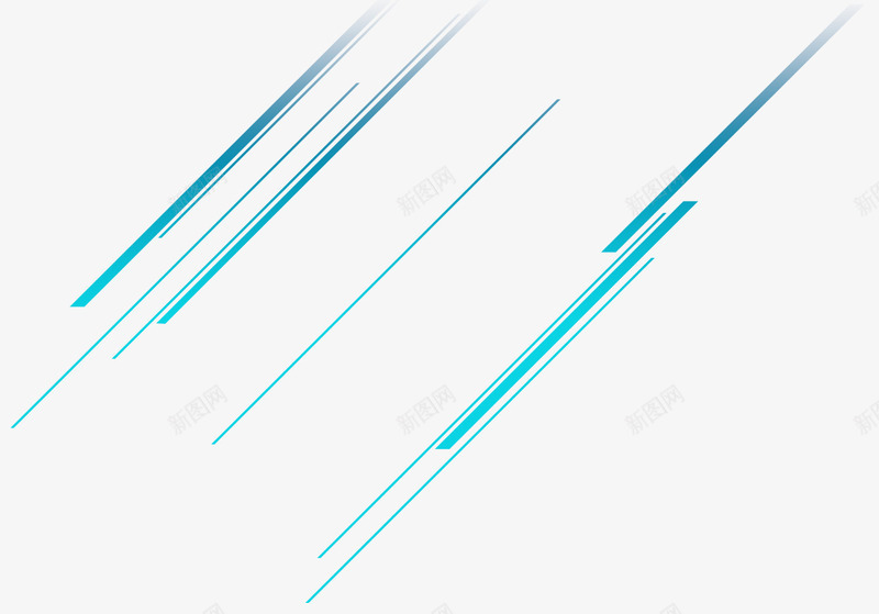 蓝色科技现代装饰png免抠素材_新图网 https://ixintu.com 现代 科技 蓝色 装饰