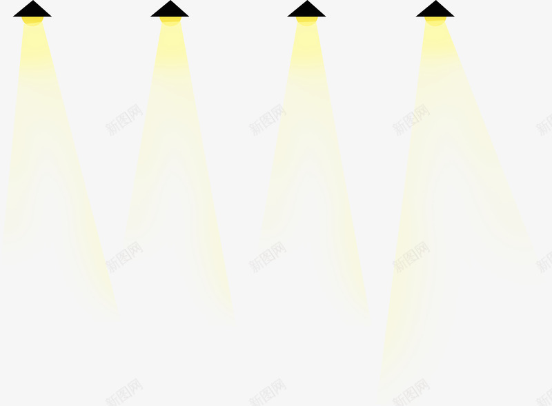 灯光投影png免抠素材_新图网 https://ixintu.com 投影 灯光 素材