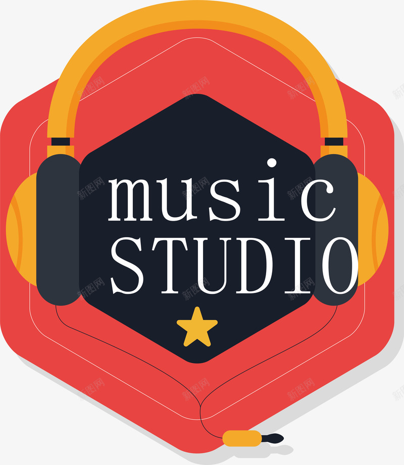精美音乐logo矢量图图标ai_新图网 https://ixintu.com logo logo设计 现代 精美 音乐 音乐logo 矢量图