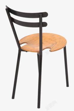 现代皮革椅子现代教室简约装饰椅子高清图片