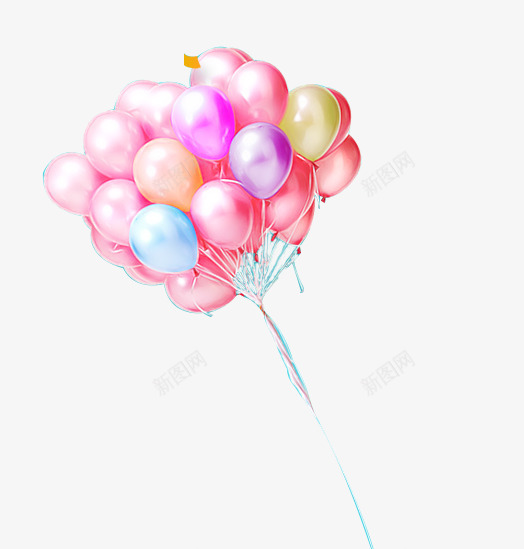 漂浮粉色气球气氛png免抠素材_新图网 https://ixintu.com 天猫 气氛 气球 淘宝 漂浮 粉色