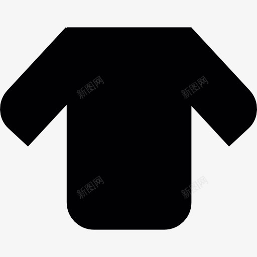 简单的T恤图标png_新图网 https://ixintu.com T恤 时尚 穿 衣服 衬衫 身体