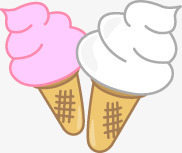 夏日手绘卡通冰淇淋效果png免抠素材_新图网 https://ixintu.com 冰淇淋 卡通 夏日 效果