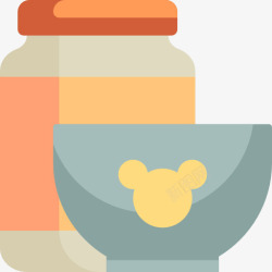 婴儿食品大迷煳婴儿食品图标高清图片