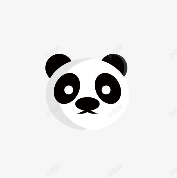 熊猫头像png免抠素材_新图网 https://ixintu.com 中国吉祥物 可爱动物 四川 国宝 熊猫