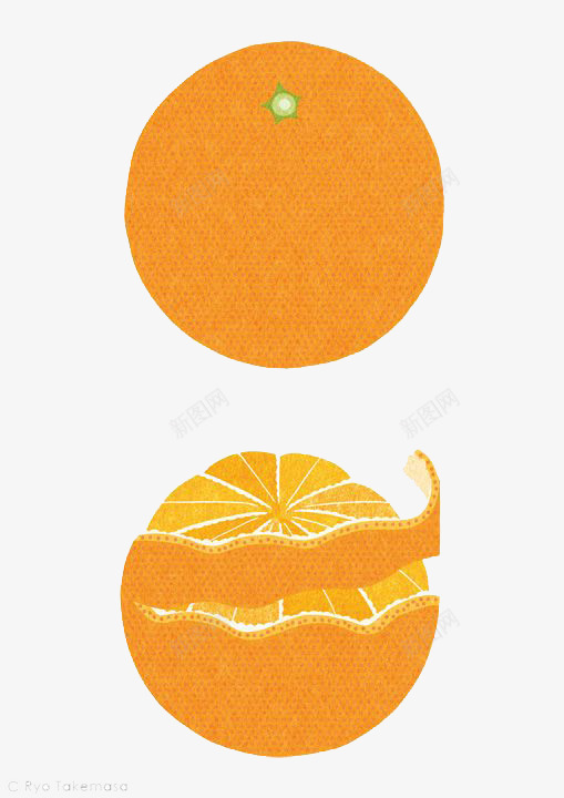 卡通橙子png免抠素材_新图网 https://ixintu.com 卡通手绘 卡通橙子 橘色柠檬 橙子 水果 食物 黄色柠檬