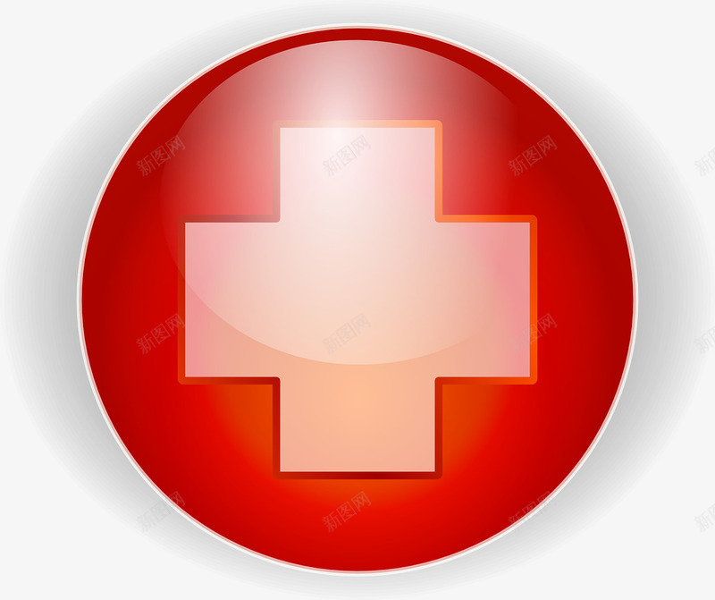 红十字会标志图标png_新图网 https://ixintu.com 医生 医疗 医院 红十字会 红星十字会