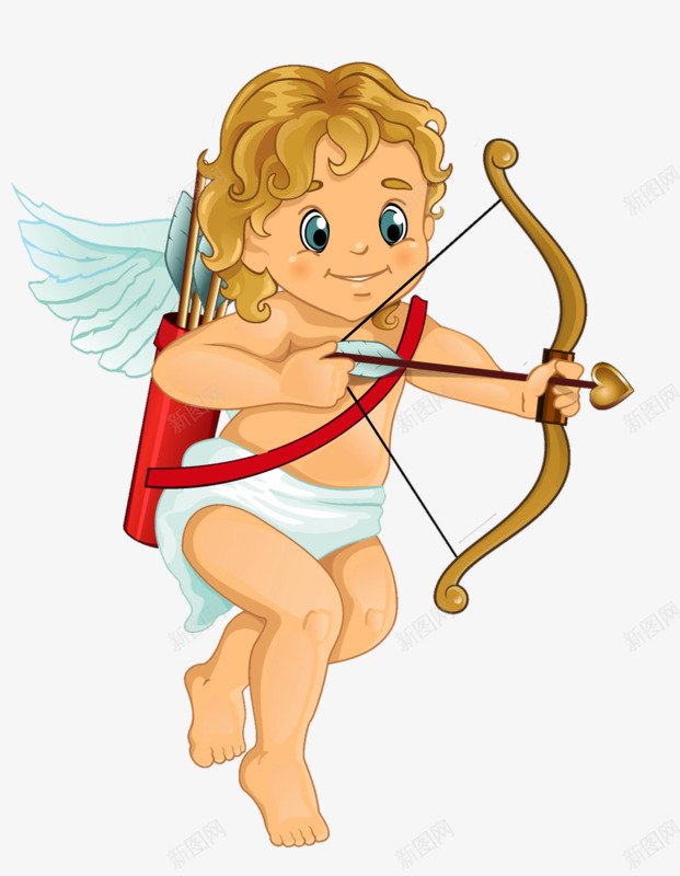 丘比特男孩png免抠素材_新图网 https://ixintu.com 丘比特 创意 卡通 婴儿 射箭 手绘 男孩