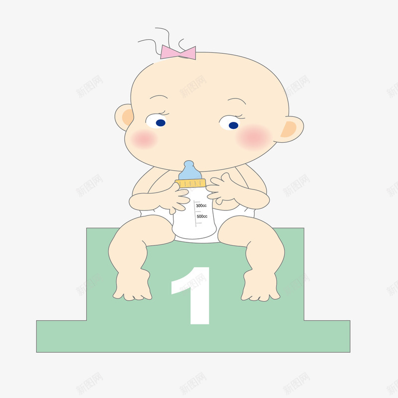可爱的正在喝奶的小宝宝png免抠素材_新图网 https://ixintu.com 专注 喝奶 大眼睛 宝宝学习 小宝宝 粉嫩的小脸蛋 肉乎乎的腿