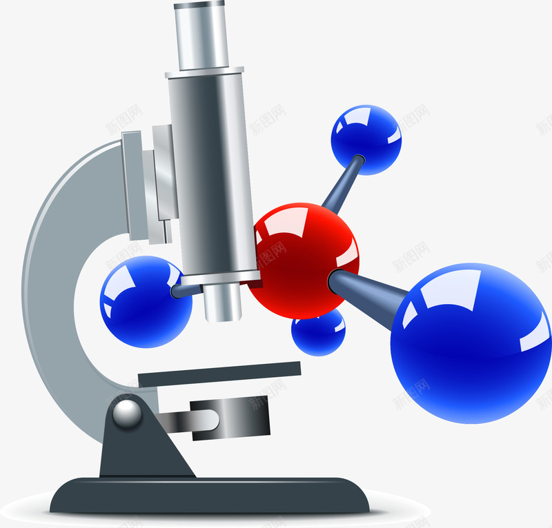 立体显微镜矢量图eps免抠素材_新图网 https://ixintu.com 医疗 医院 显微镜 矢量图