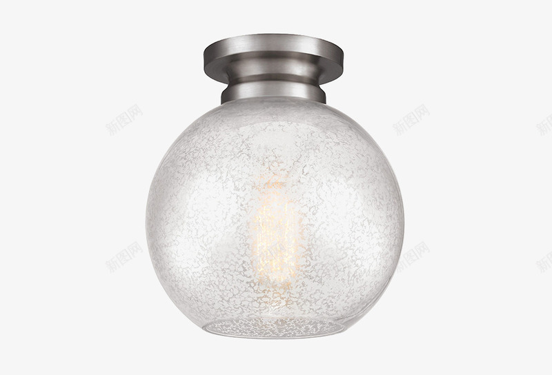 玻璃小灯泡png免抠素材_新图网 https://ixintu.com 现代 玻璃灯罩 简约 美式 过道灯