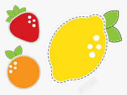 健康营养的水果拼盘素材