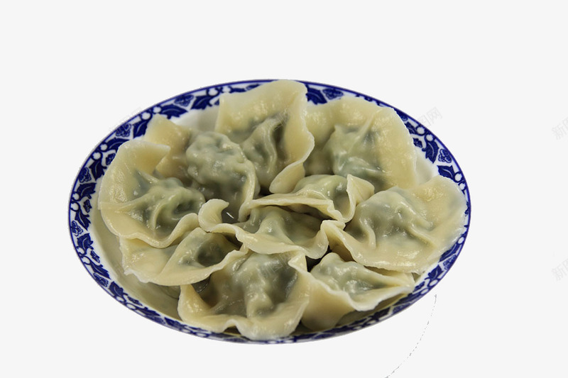 装在盘子里的饺子png免抠素材_新图网 https://ixintu.com 碗 过年 食物 饺子