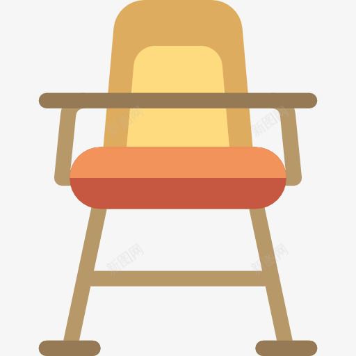 高高的椅子上图标png_新图网 https://ixintu.com 器皿 婴儿椅 孩子和婴儿 家具 工具 高椅