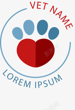 宠物医院logo图标图标