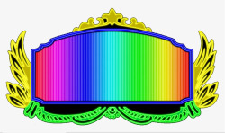 王冠形状霓虹灯门面广告素材