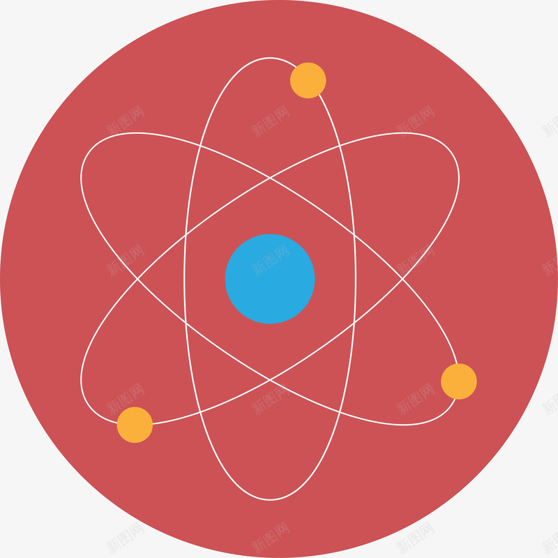 学科形轨迹图标png_新图网 https://ixintu.com 学科图标 现代科技 科学 科学图标 科学研究 科学设计 科技 科技图标