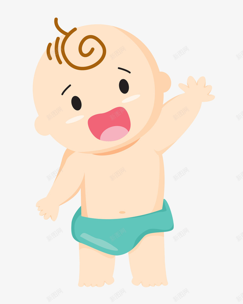 学走路可爱宝宝png免抠素材_新图网 https://ixintu.com 可爱 婴幼 学走路 宝宝 幼教 男宝