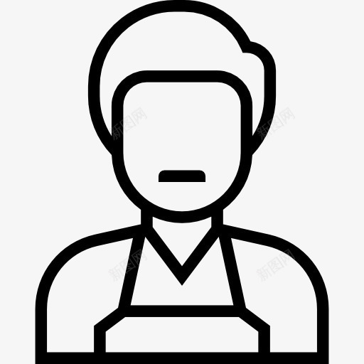 店员图标png_新图网 https://ixintu.com 头像 工作 用户 社会概况 职业 职业和工作职员