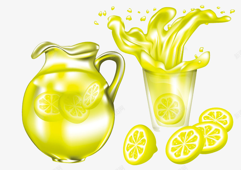 柠檬片和柠檬果汁png免抠素材_新图网 https://ixintu.com 柠檬片和柠檬果汁柠檬片和柠檬果汁模板下载柠檬片水果柠檬果汁果汁餐饮美食