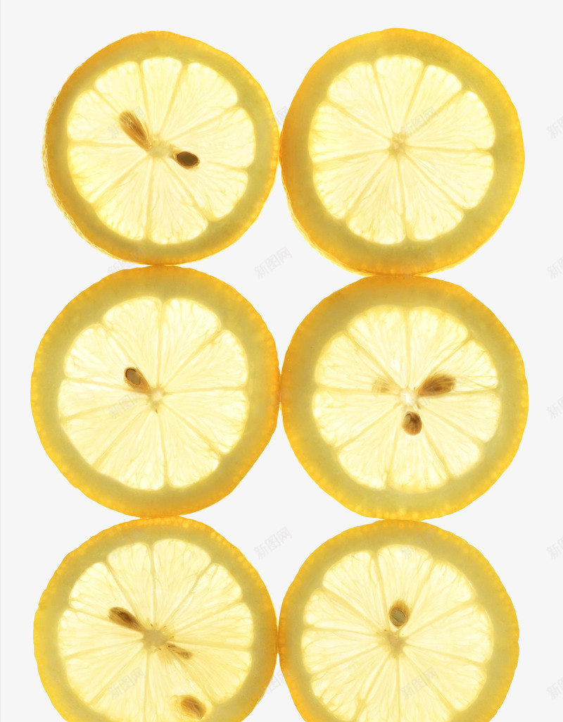 柠檬片特写png免抠素材_新图网 https://ixintu.com 健康 实物 排列 新鲜 柠檬切片 柠檬片特写 百香果柠檬 透明 黄色