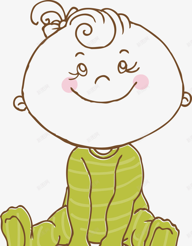 手绘卡通婴儿图png免抠素材_新图网 https://ixintu.com 卡通 卡通婴儿 卡通婴儿矢量图 可爱 可爱的婴儿 婴儿 婴儿笑 婴幼儿 孩子 宝宝 宝贝