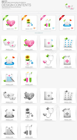 医用小图标医疗图标高清图片