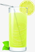 绿色夏日饮品柠檬汁png免抠素材_新图网 https://ixintu.com 夏日 柠檬 绿色 饮品