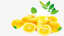柠檬水果海报素材