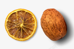 橙子干调味品柠檬橙子香料高清图片