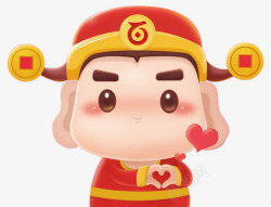 官帽的孩子素材