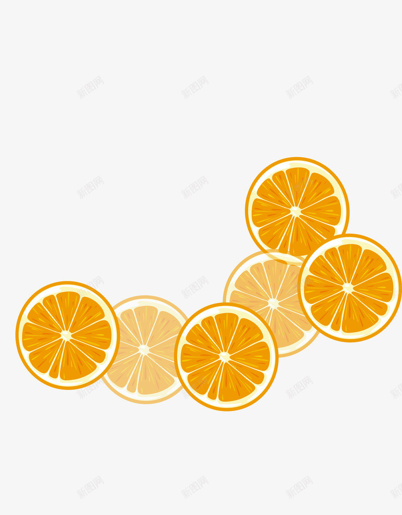 柠檬橙子水果psd免抠素材_新图网 https://ixintu.com 柠檬 橙子 水果