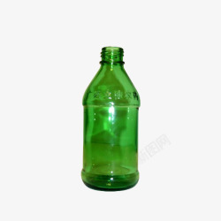 绿色的塑料瓶素材